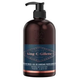 GILLETTE King C Beard & Face Wash, Καθαριστικό για Γένια & Πρόσωπο - 350ml