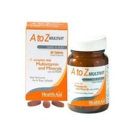 HEALTH AID A to Z Multivit One-A-Day, Πολυβιταμίνη - 30tabs