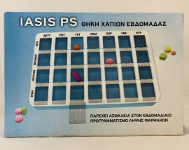 IASIS PS Θήκη Χαπιών Εβδομάδας 28 Θέσεων