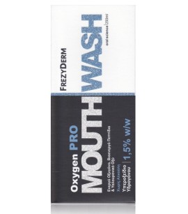FREZYDERM Oxygen Pro Mouthwash, Στοματικό Διάλυμα με Ενεργό Οξυγόνο - 250ml