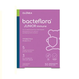 OLONEA BacteFlora Junior Immune, Προβιοτικά & Βιταμίνες για Παιδιά - 30caps