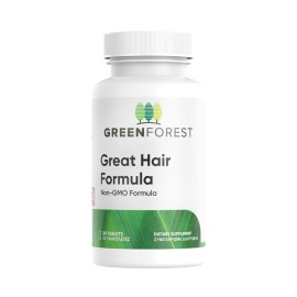 GREEN FOREST Great Hair Formula, Συμπλήρωμα Διατροφής για Υγιή Μαλλιά, Δέρμα & Νύχια - 30tabs