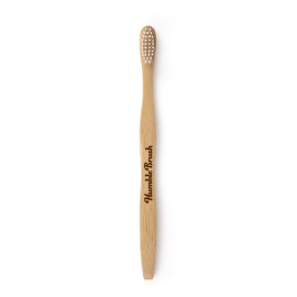 THE HUMBLE CO Humble Brush, Οδοντόβουρτσα Bamboo Ενηλίκων - Soft Λευκή