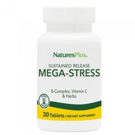 NATURE΄S PLUS Mega Stress, B Complex, Vitamin C & Herbs - 30tabs