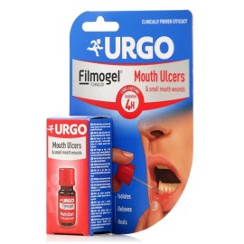 URGO Mouth Ulcers, Τζελ που Θεραπεύει τις Άφθες & τις Μικρές Στοματικές Πληγές -6ml