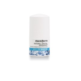 MACROVITA Natural Crystal Deodorant Roll On, Breeze, Φυσικός Αποσμητικός Κρύσταλλος - 50ml