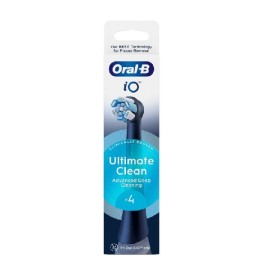 ORAL-B iO Ultimate Clean Black, Ανταλλακτικές Κεφαλές - 4τεμ