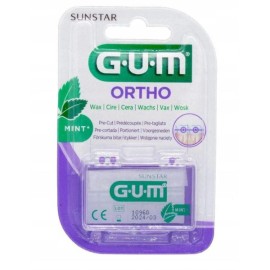 GUM Ortho Wax Min Flavored,724, Ορθοδοντικό Κερί με Γεύση Μέντας