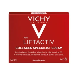 VICHY Liftactiv Collagen Specialist Day Cream, Αντιγηραντική Κρέμα Ημέρας - 50ml