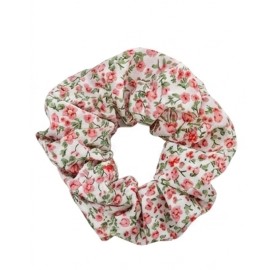 NOVITA Γυναικείο Oversize Scrunchie Μαλλιών Φλοράλ, Ροζ
