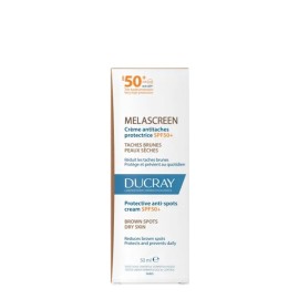 DUCRAY Melascreen Cream SPF50+, Αντηλιακή Προστατευτική Κρέμα Κατά των Κηλίδων για Ξηρή Επιδερμίδα - 50ml