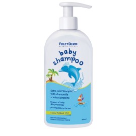 FREZYDERM Baby Shampoo, Απαλό Βρεφικό Σαμπουάν με Χαμομήλι - 300ml