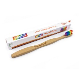 THE HUMBLE CO Humble Brush Proud Edition, Οδοντόβουρτσα Bamboo Ενηλίκων - Soft