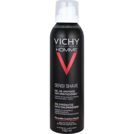VICHY Homme Sensi Shave Gel, Τζελ Ξυρίσματος Κατά των Ερεθισμών - 150ml