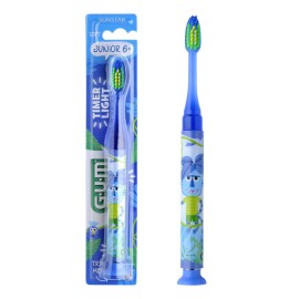 GUM Junior 6+ Light Up Soft Toothbrush, 903, Φωτιζόμενη Οδοντόβουρτσα για Παιδιά - 1τεμ