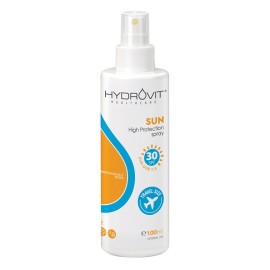 HYDROVIT Sun High Protection Spray SPF30, Αντηλιακό Σπρέι Υψηλής Προστασίας, Travel Size - 100ml