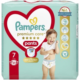 PAMPERS Premium Care Pants No 7 (17+kg) - 27τεμ