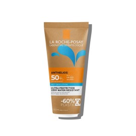 LA ROCHE POSAY Anthelios Wet Skin Lotion SPF50+ Eco Tube, Αντηλιακό Γαλάκτωμα Σώματος Ανθεκτικό στο Νερό - 200ml