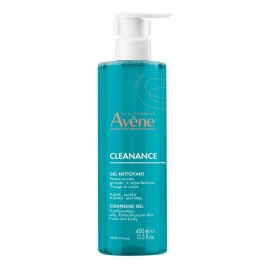 AVENE Cleanance Gel Nettoyant, Τζελ Καθαρισμού για το Λιπαρό Δέρμα - 400ml
