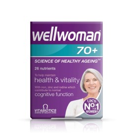 VITABIOTICS Wellwoman 70+, Συμπλήρωμα Διατροφής για Γυναίκες 70+ - 30tabs