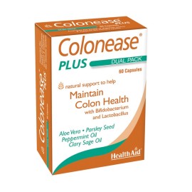 HEALTH AID Colonease Plus, Γαστρεντερικές Διαταραχές - Προβιοτικά - 60caps