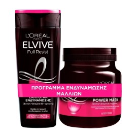ELVIVE Σετ Full Resist Shampoo - 400ml & Hair Mask - 680ml