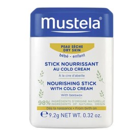 MUSTELA Nourishing Stick with Cold Cream, Ενυδατικό και Προστατευτικό Στικ για Παιδιά από τη Γέννηση -9,2gr