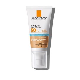 LA ROCHE POSAY Anthelios UVmune 400 Tinted Hydrating Cream SPF50+, Αντηλιακή Κρέμα Προσώπου με Χρώμα - 50ml