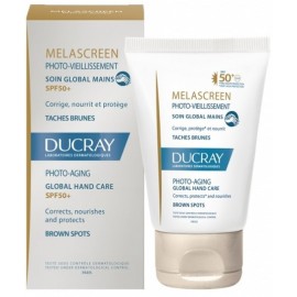 DUCRAY Melascreen Photo-Aging Global Hand Cream SPF50+,  Κρέμα Χεριών κατά της Φωτογήρανσης - 50ml