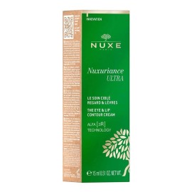 NUXE Nuxuriance Ultra The Eye & Lip Contour Cream, Φροντίδα Oλικής Aντιγήρανσης για Μάτια & Περίγραμμα Χειλιών - 15ml