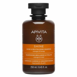 APIVITA Shine & Revitalizing Shampoo, Σαμπουάν Λάμψης & Αναζωογόνησης - 250ml