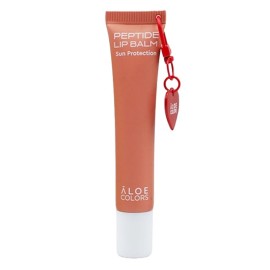 ALOE COLORS Peptide Lip Balm, Αντηλιακό Βάλσαμο Χειλιών Vanilla Cake -15ml