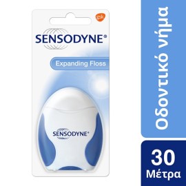 SENSODYNE Expanding Floss, Οδοντικό Νήμα - 30μέτρα