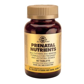 SOLGAR Prenatal Nutrients - 60tabs