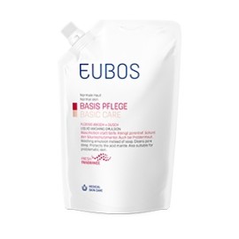 EUBOS Normal Skin Liquid Red Washing Emulsion, Ανταλλακτικό Υγρό Καθαρισμού Με Άρωμα - 400ml