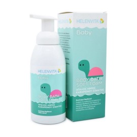 HELENVITA Baby Body Bath Soft Foam, Ήπιος Αφρός Καθαρισμού - 400ml