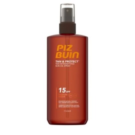 PIZ BUIN Tan & Protect Tan Intensifying Sun Oil Spray SPF15, Αντηλιακό Λάδι που Επιταχύνει τη Φυσική Διαδικασία Μαυρίσματος - 150ml
