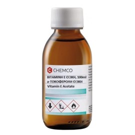 CHEMCO Vitamin E Acetate, Βιταμίνη Ε Οξική Α-Τοκοφερόλη -100ml