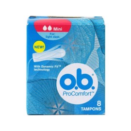 O.B. ProComfort Mini, Ταμπόν για Μικρή Ροή - 8τμχ