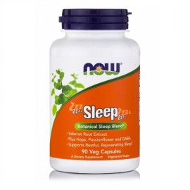 NOW FOODS Sleep, Συμπλήρωμα Διατροφής για Επίτευξη Ήπιου & Χαλαρωτικού Ύπνου - 90caps