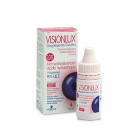 NOVAX Visionlux Plus Eye Drops 0.3% - 10ml