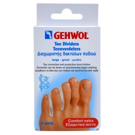 GEHWOL Toe Dividers Large, Διαχωριστής Δακτύλων Ποδιού - 3τεμ