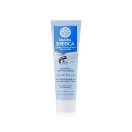 NATURA SIBERICA Natural Black Whitening Toothpaste Polar Night, Φυσική Λευκαντική Οδοντόκρεμα με Ενεργό Άνθρακα - 100gr