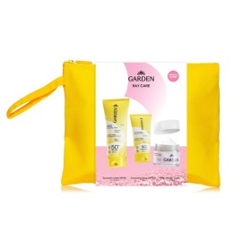 GARDEN Promo Ray Care, Αντηλιακό Γαλάκτωμα Πρόσωπο & Σώμα SPF50 -75ml & Αντηλιακή Κρέμα Προσώπου SPF50+ -25ml & Αντιρυτιδική Κρέμα για πρόσωπο και μάτια -50ml & Νεσεσέρ -1σετ