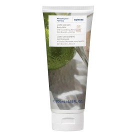 KORRES Body Smoothing Milk Ginger Lime, Ενυδατικό Γαλάκτωμα Σώματος Τζίντζερ Μοσχολέμονο -200ml