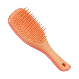 TANGLE TEEZER Detangling Mini Hairbrush/ Straigth- Curly, Μικρή Βούρτσα Ξεμπερδέματος Μαλλιών, Salmon Pink -1τεμ