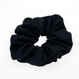 NOVITA Γυναικείο Oversize Scrunchie Μαλλιών, Μαύρο -1τεμ