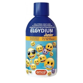 ELGΥDIUM Junior Emoji Mouthwash Red Berries, Παιδικό Στοματικό Διάλυμα 7-12 ετών με Γεύση Κόκκινων Μούρων - 50ml