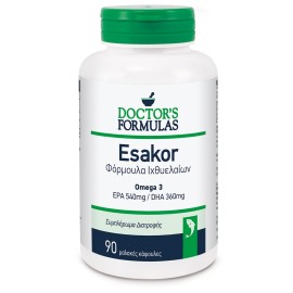 DOCTORS FORMULAS Esakor, Φόρμουλα Ιχθιελαίων - 90softgels