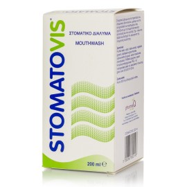 STOMATOVIS Mouthwash, Στοματικό Διάλυμα για Άφθες & Στοματίτιδες - 200ml